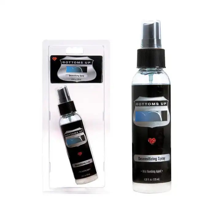 Охлаждающий спрей для анального секса Bottoms Up Desensitizing Spray - 125 мл - Bottoms Up