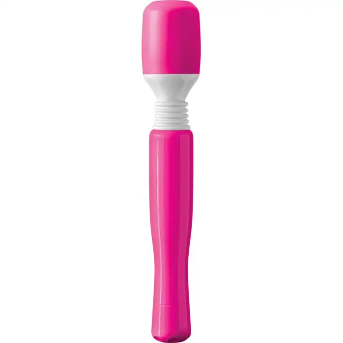 Розовый вибромассажер Mini Wanachi - Wanachi