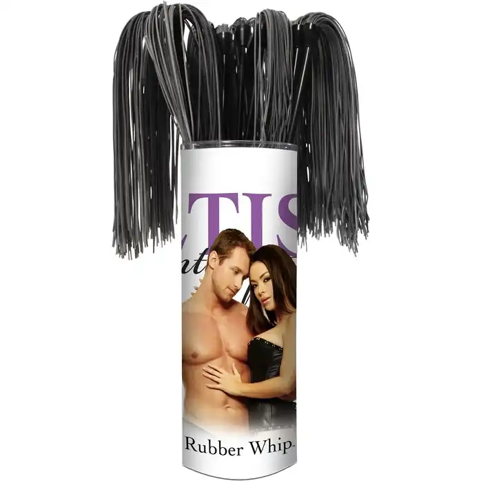 Палочка-щекоталочка Rubber Whip - 31 см - Fetish Fantasy Series. Фотография 3.