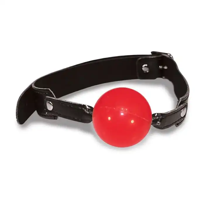 Кляп в рот в виде шара Solid Ball Gag - Sex   Mischief. Фотография 2.