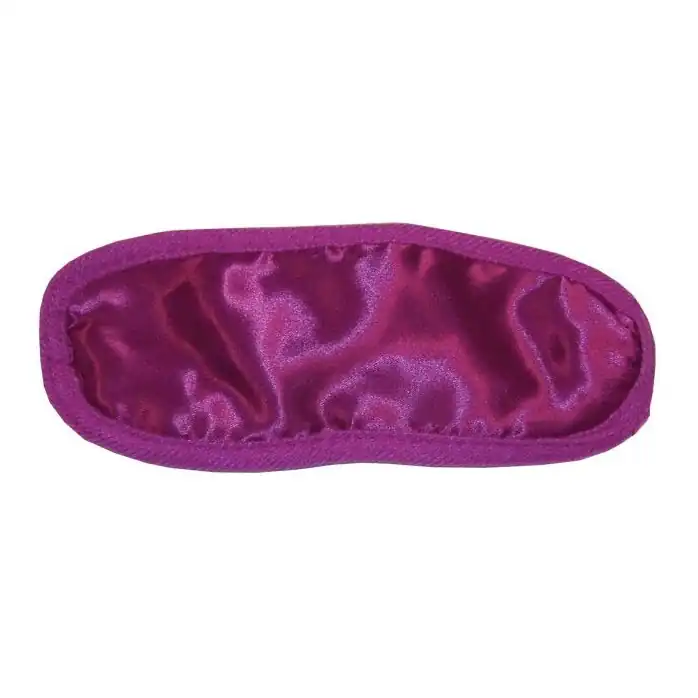 Розовая маска на глаза Satin Blindfold - Sex   Mischief. Фотография 2.