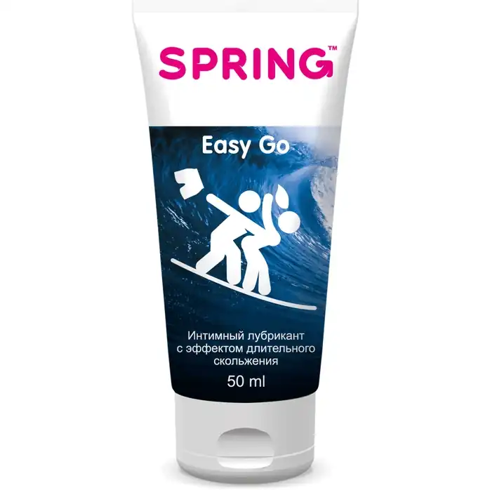 Интимный лубрикант с длительным скольжением Spring Easy Go - 50 мл