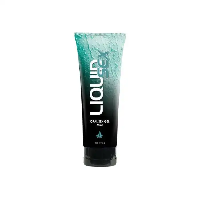 Оральный лубрикант Liquid Sex Oral Sex Gel с ароматом мяты - 113 гр - Liquid Sex