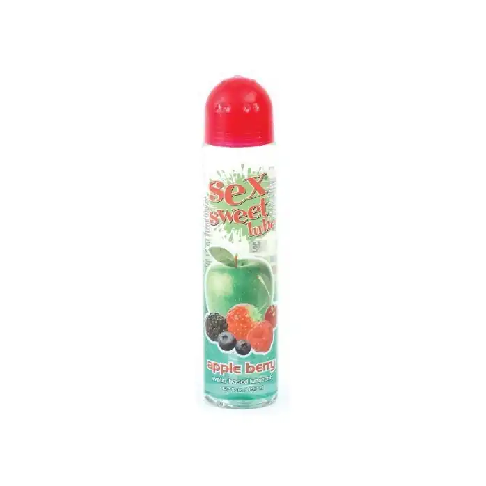 Вкусовой лубрикант с ароматом яблока и ягод Sex Sweet Lube - 197 мл - Sex Sweet Lube