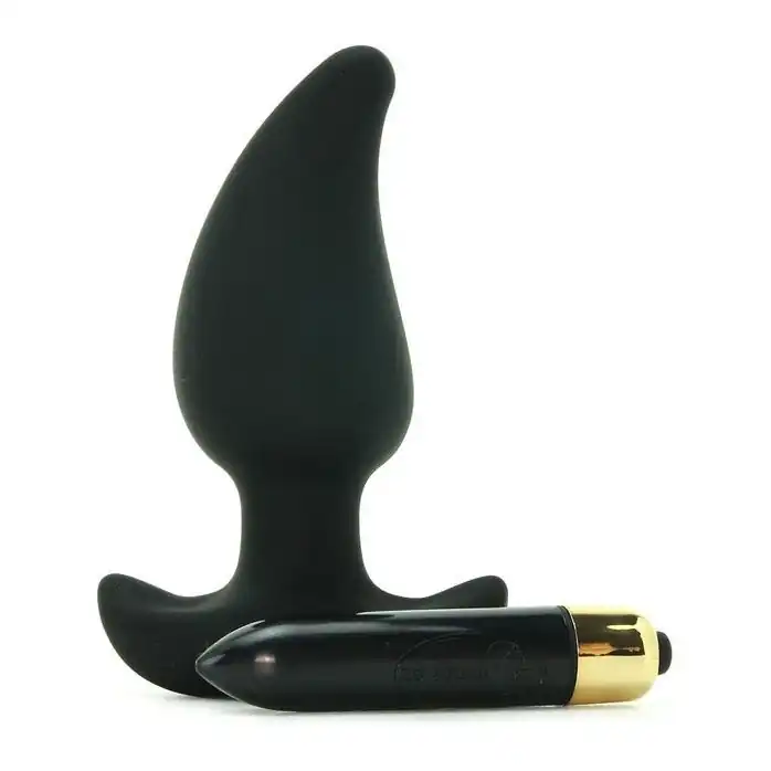 Анальная пробка с вибрацией Butt Quiver - 13 см. Фотография 3.
