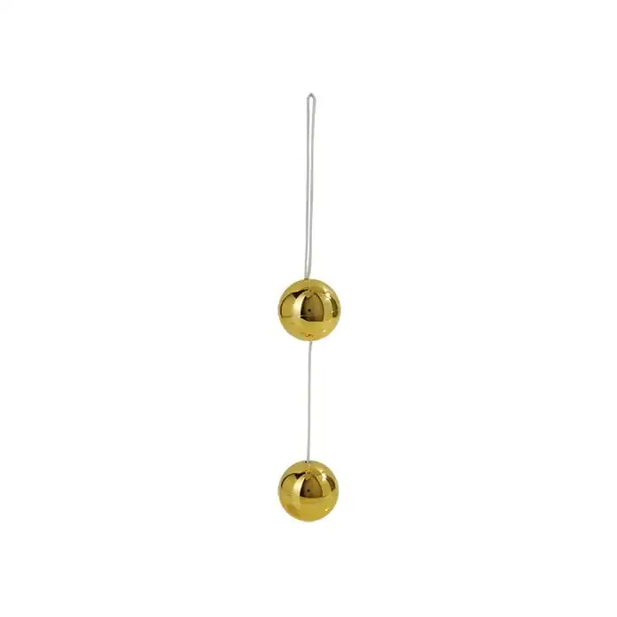 Золотистые вагинальные шарики CANDY BALLS LUX GOLD - Candy Balls