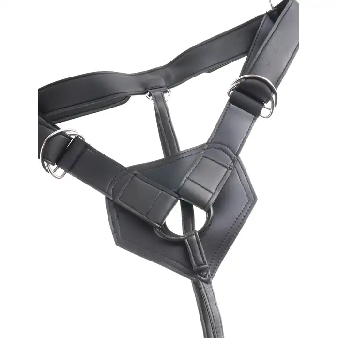 Телесный страпон Strap-on Harness Cock - 15,2 см - King Cock. Фотография 5.