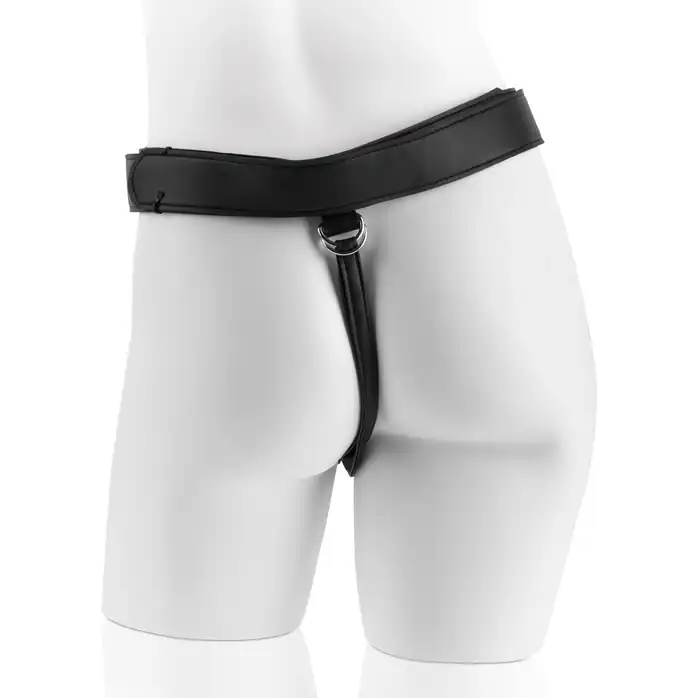 Телесный страпон на трусиках Strap-on Harness Cock - 20,3 см - King Cock. Фотография 3.