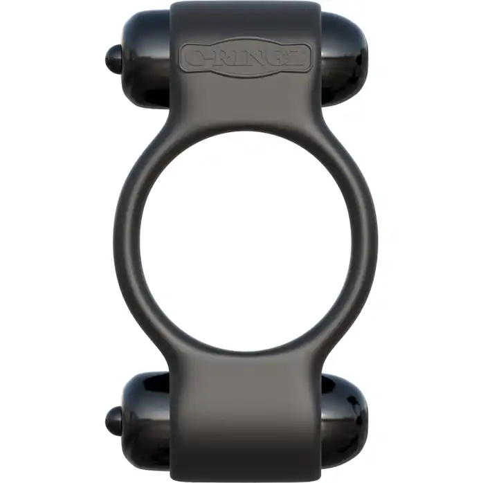 Эрекционное с двумя виброэлементами кольцо Magic Touch Couples Ring - Fantasy C-Ringz. Фотография 2.
