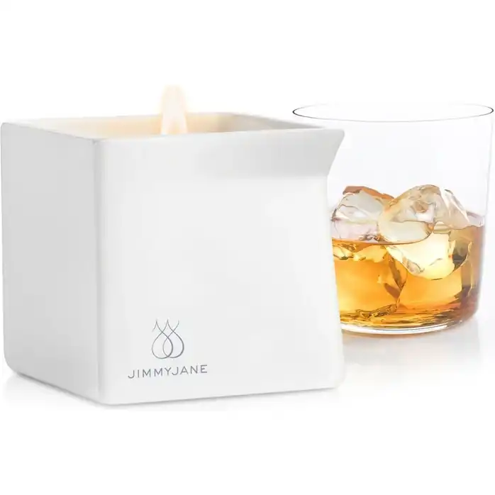 Массажная свеча JimmyJane Afterglow Massage Candle с ароматом бурбона