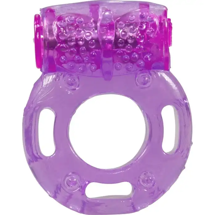 Фиолетовое эрекционное виброкольцо Bliss Mate Vibration Cock Ring - You2Toys. Фотография 2.