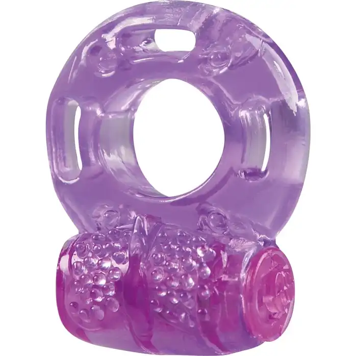 Фиолетовое эрекционное виброкольцо Bliss Mate Vibration Cock Ring - You2Toys