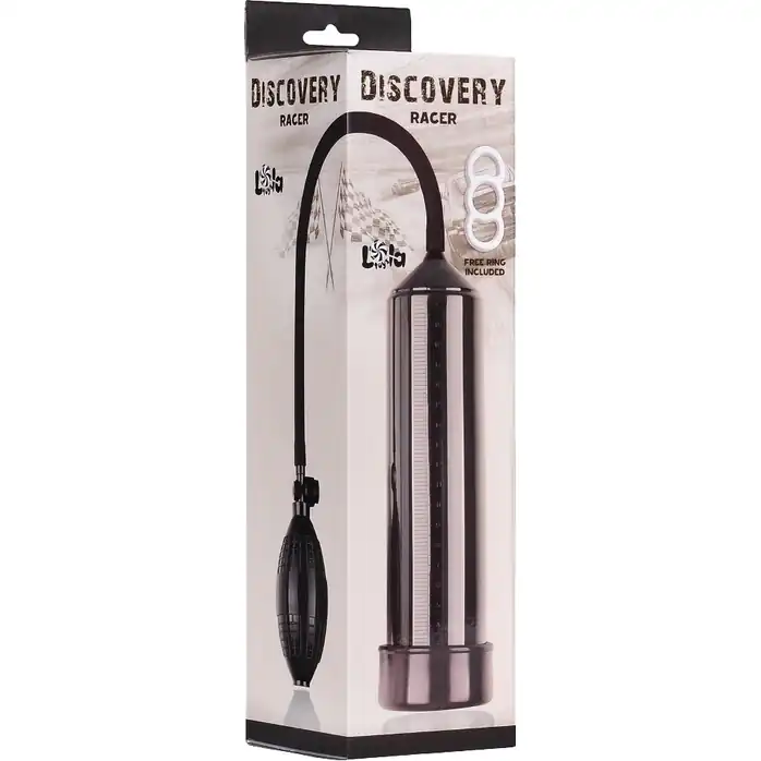 Черная вакуумная помпа Discovery Racer Сharcoal - Discovery. Фотография 3.