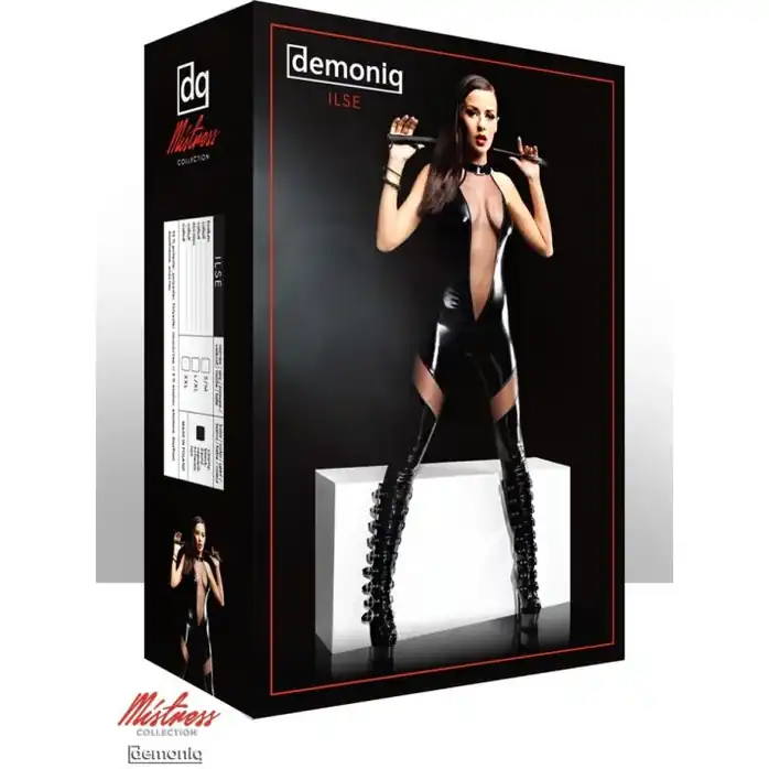 Комбинезон Ilse с прозрачными вставками - Mistress collection. Фотография 4.