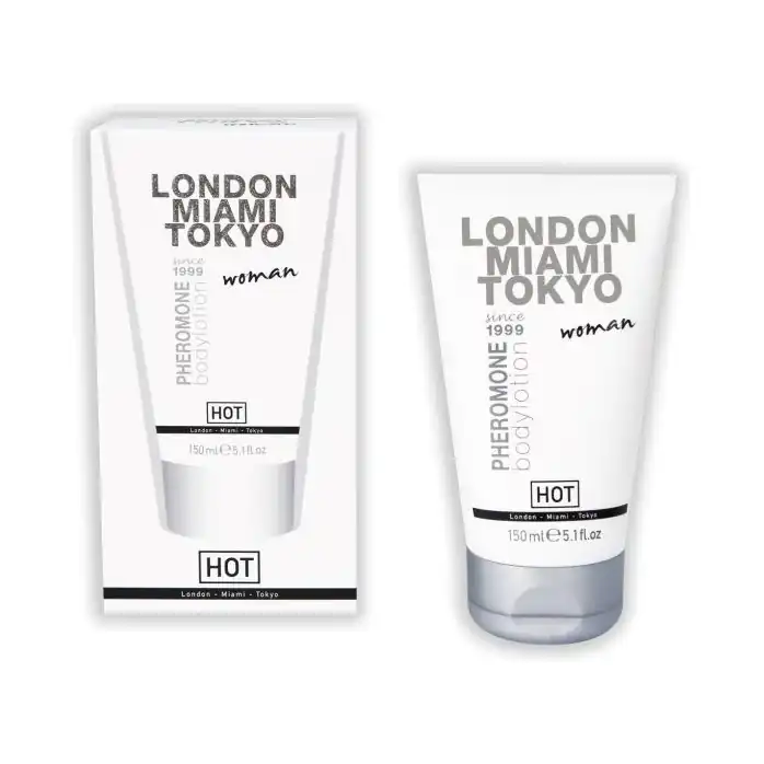 Женский лосьон для тела с феромонами London-Miami-Tokyo - 150 мл. Фотография 2.