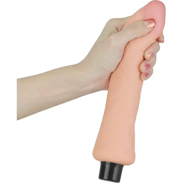 Реалистичный вибратор Real Softee - 22,8 см. Фотография 4.