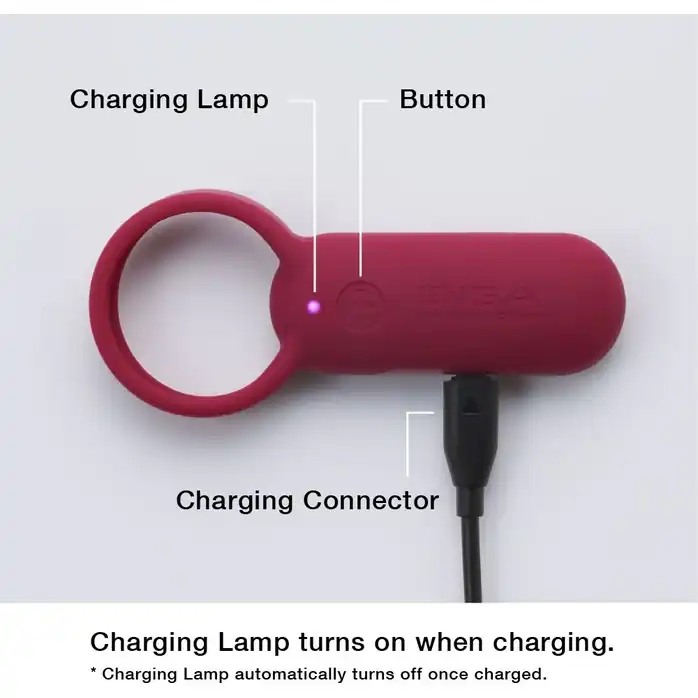 Бордовое эрекционное кольцо SVR Carmine - SVR vibrators. Фотография 5.