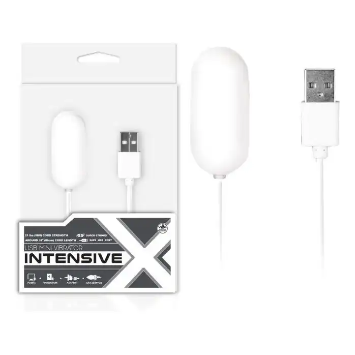 Большое белое виброяйцо, работающее от USB