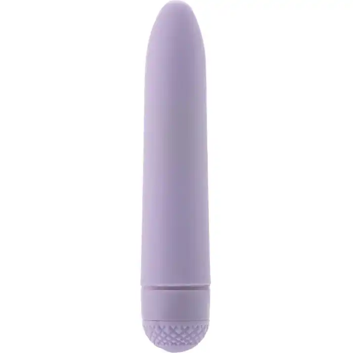Фиолетовый вибромассажер FIRST TIME MINI VIBE - 11,5 см - First Time