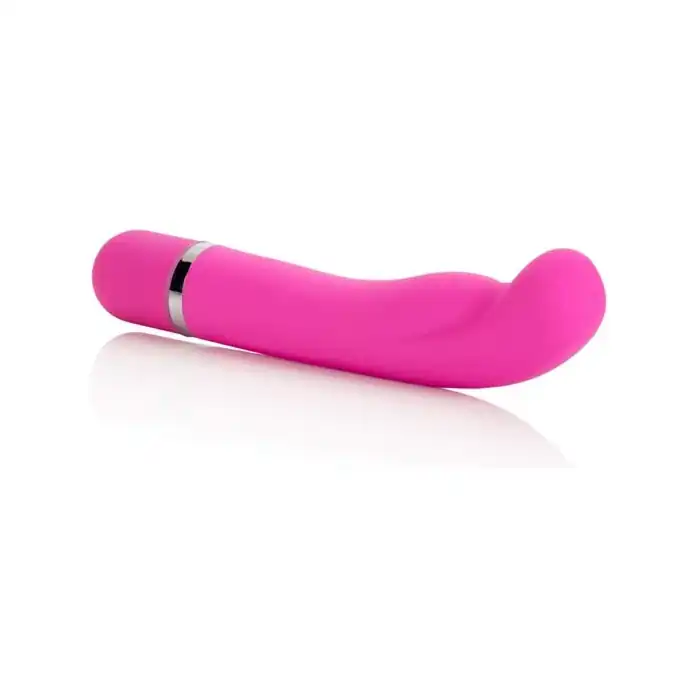 Розовый вибромассажер с утолщенной верхней частью 10-Function Charisma Wavy - 13 см - Charisma. Фотография 3.
