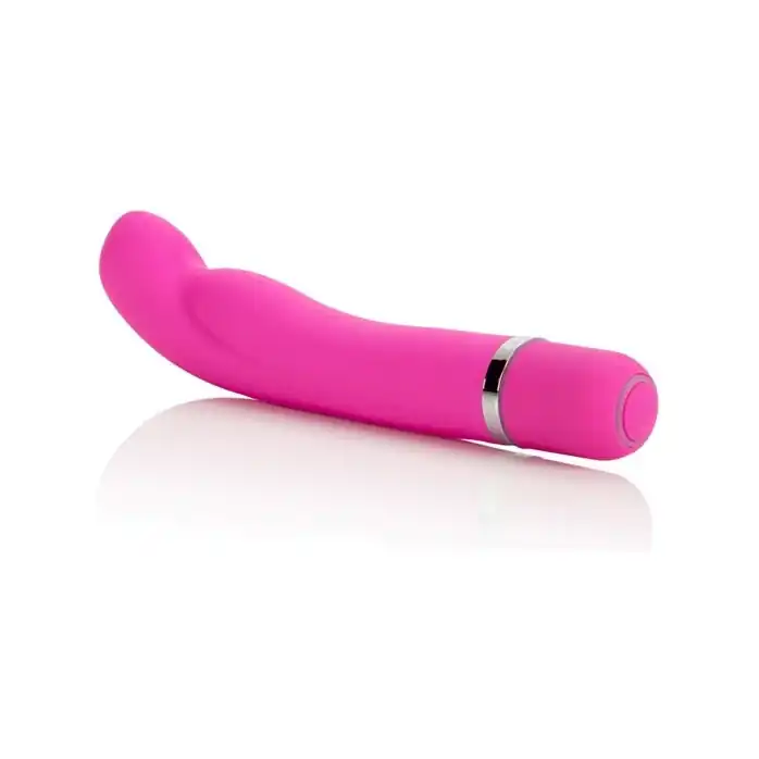 Розовый вибромассажер с утолщенной верхней частью 10-Function Charisma Wavy - 13 см - Charisma. Фотография 4.