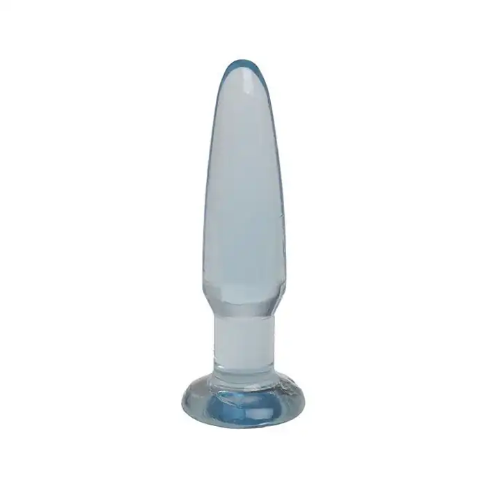 Голубая анальная пробка UNISEX UNI PLUG - 11 см