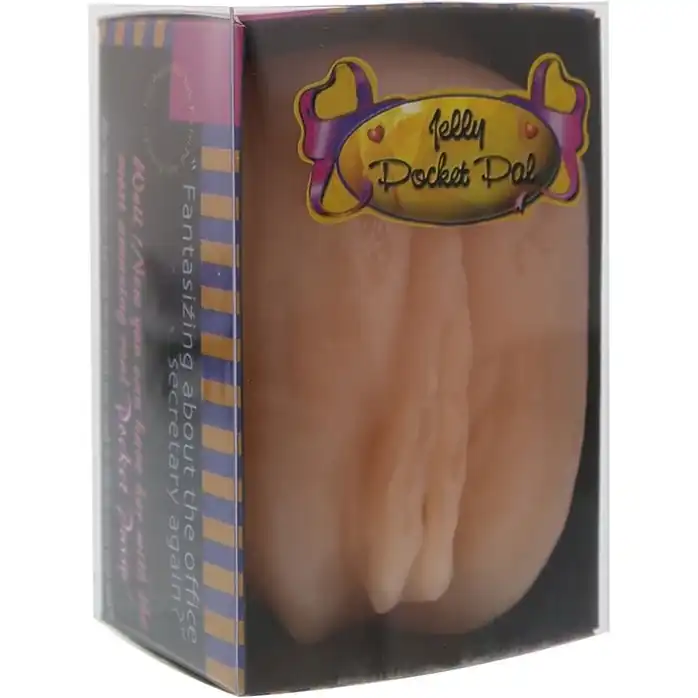 Телесный мастурбатор-вагина JELLY POCKET PAL VAGINA. Фотография 2.