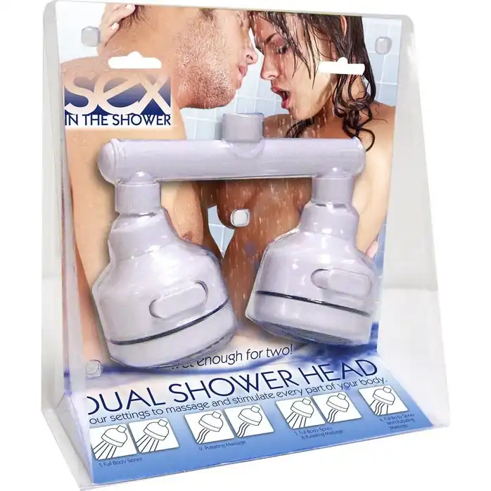 Насадка для душа с двумя лейками - Sex in the shower. Фотография 2.
