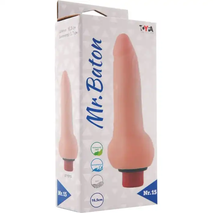 Вибратор Mr.Baton Soft №15 - 16,5 см - Mr.Baton