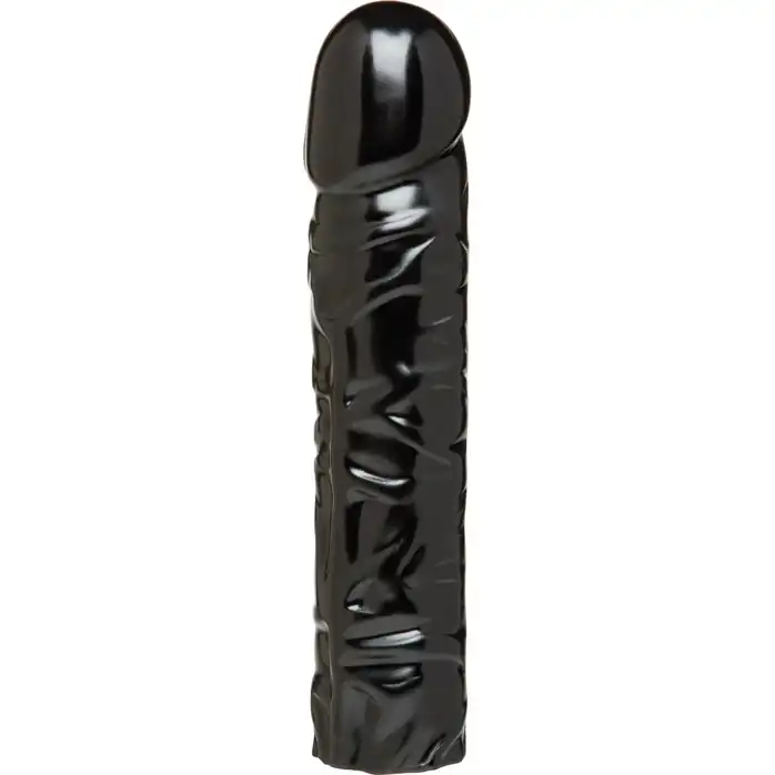 Насадка-фаллоимитатор Vac-U-Lock CodeBlack 8 Inch Classic Dong - 19,3 см - Vac-U-Lock