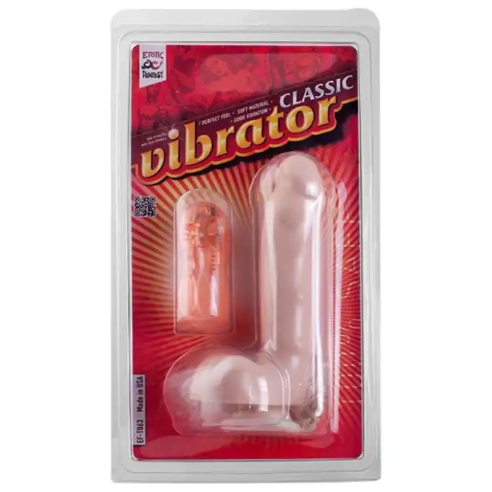 Вибрирующий массажер Classic Vibrator - 17,5 см. Фотография 3.