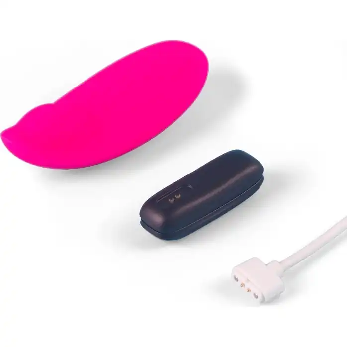 Розовый клиторальный smart-стимулятор MAGIC MOTION CANDY. Фотография 8.