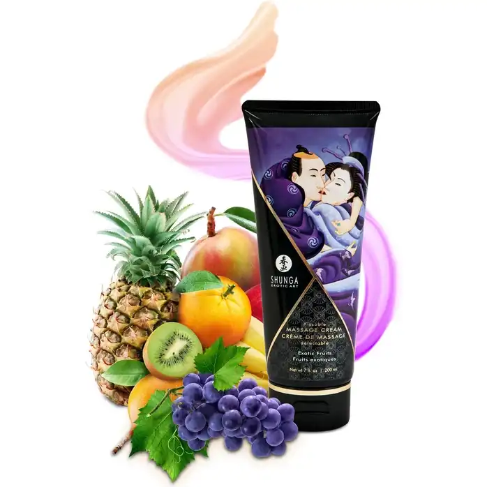 Массажный крем для тела с ароматом экзотических фруктов Exotic fruits - 200 мл. Фотография 2.