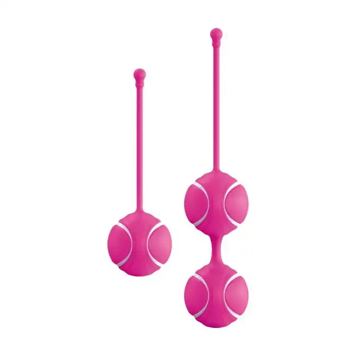 Набор розовых вагинальных шариков O-balls Set