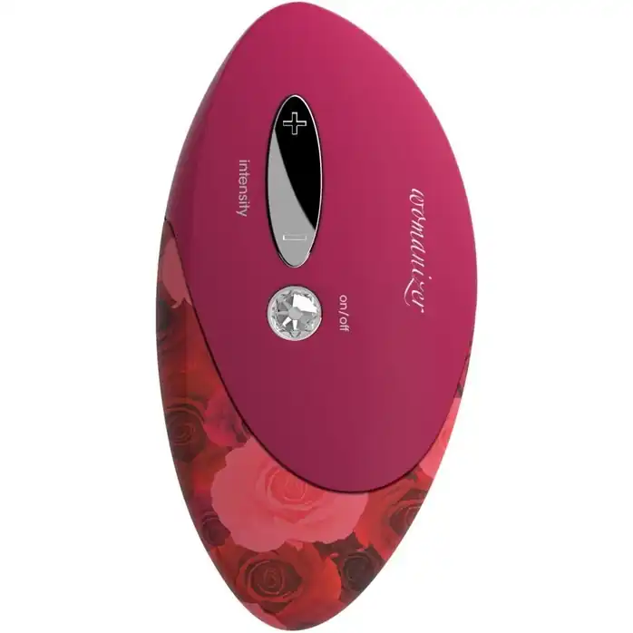 Вакуумный клиторальный стимулятор Womanizer W500 Pro Rose с 2 сменными насадками. Фотография 3.