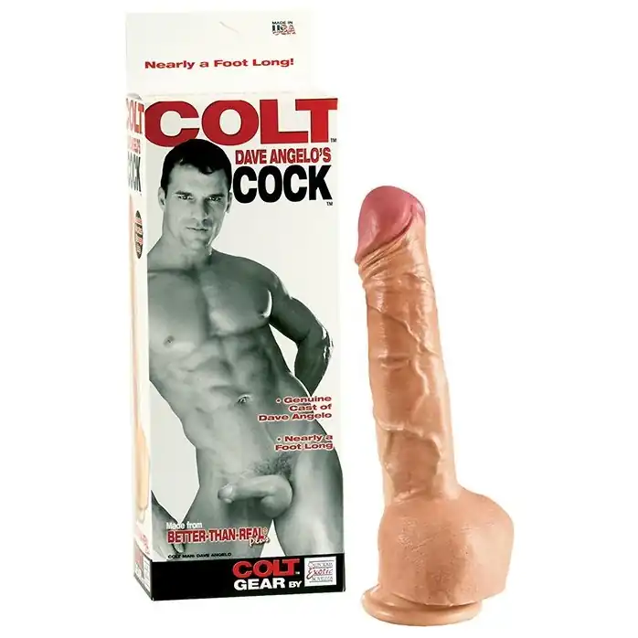 Фаллоимитатор-реалистик Colt Dave Angelo - 25 см - Colt