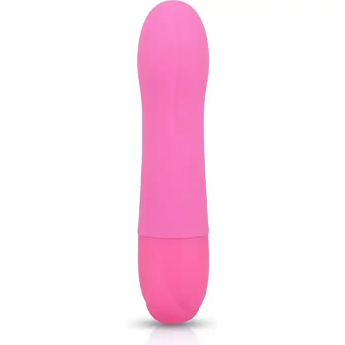 Розовый вибромассажёр Glamour - 15 см