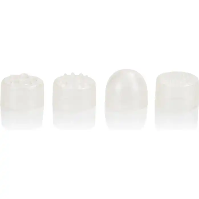 Стимулятор с насадками Dr. Laura Berman Athena Waterproof Mini-Massager - 10 см - Dr. Laura Berman Collection. Фотография 5.