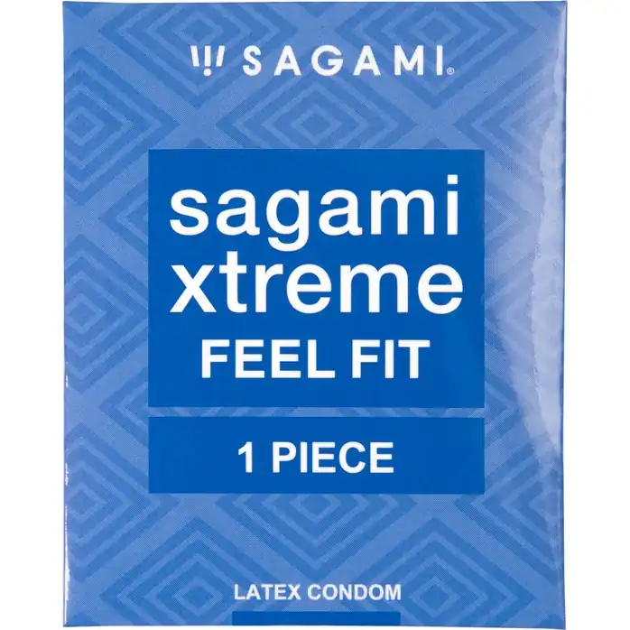 Презерватив Sagami Xtreme Feel Fit 3D - 1 шт - Sagami Xtreme