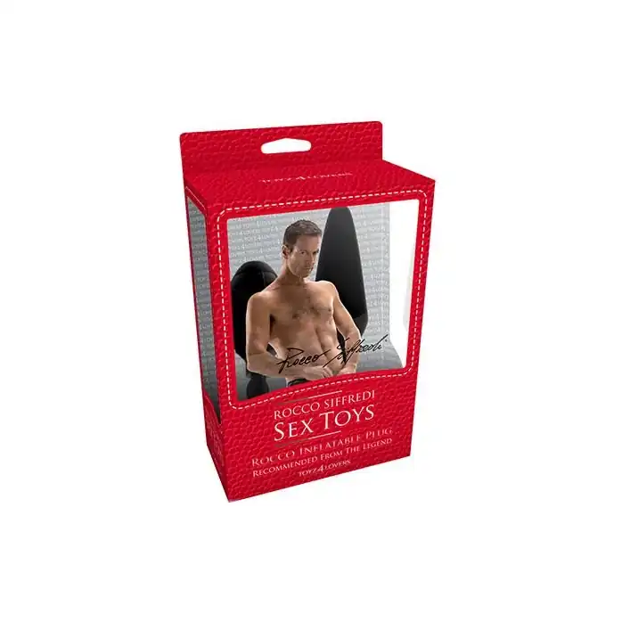 Анальная пробка с грушей для расширения ROCCO INFLATABLE ANAL PLUG - 14,5 см - Rocco Siffredi sex toys. Фотография 2.