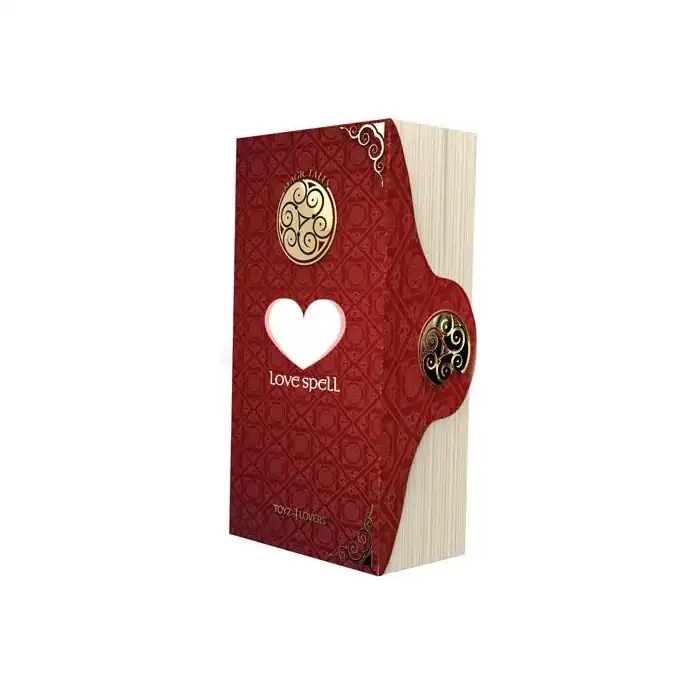 Рельефный вибратор MAGIC TALES LOVE SPELL RABBIT с клиторальным отростком - 22,5 см - Magic tales. Фотография 3.