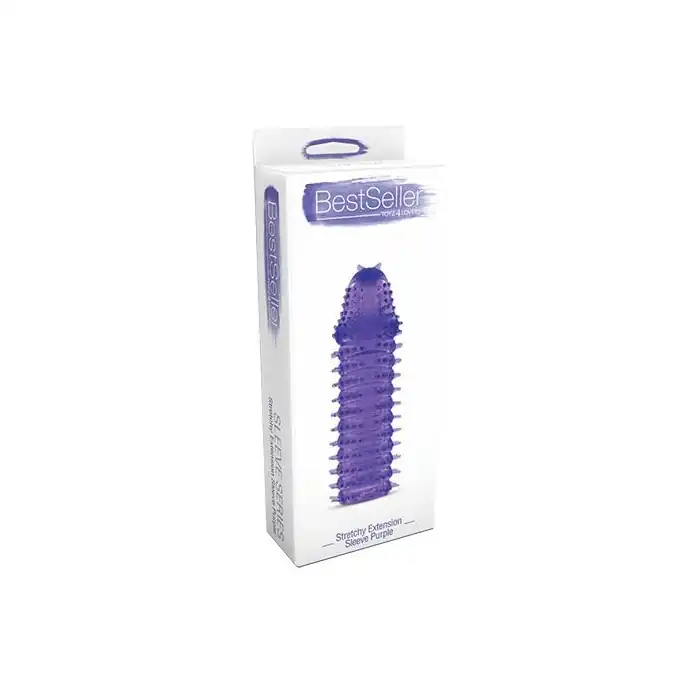 Фиолетовая насадка на пенис GUAINA FALLICA PURPLE - BestSeller. Фотография 2.