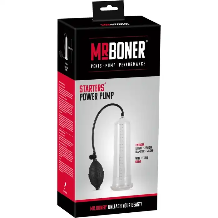 Помпа для пениса Mister Boner Starter - 21,5 см - You2Toys. Фотография 4.