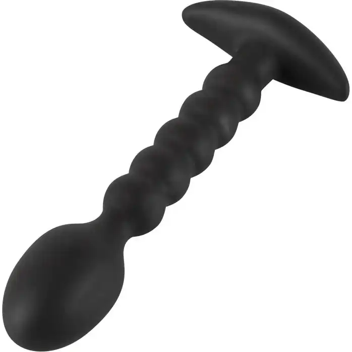 Маленький черный анальный фаллоимитатор - 12,5 см - You2Toys. Фотография 3.