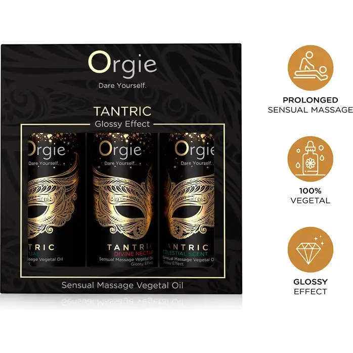 Набор массажных масел Tantric Kit (3 флакона по 30 мл.). Фотография 3.