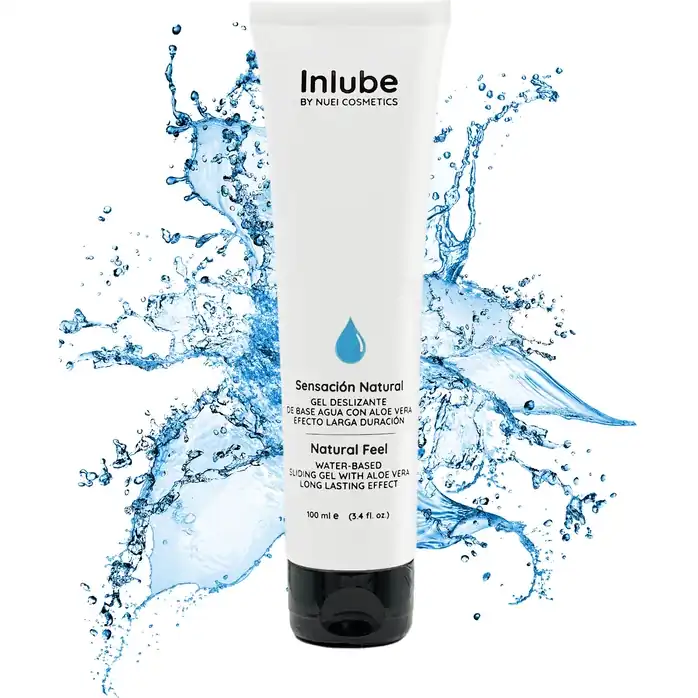 Интимный лубрикант с алоэ вера Inlube Natural Feel - 100 мл