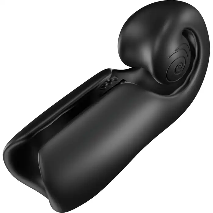 Черный мастурбатор SVibe Evo с вибрацией