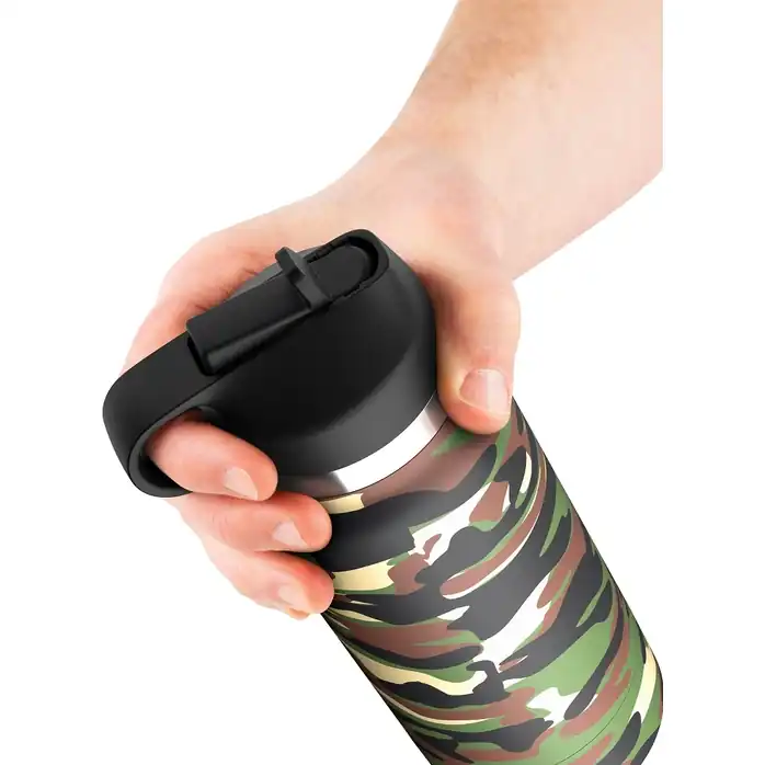 Мастурбатор в камуфляжной колбе Fap Flask - PDX Plus. Фотография 4.