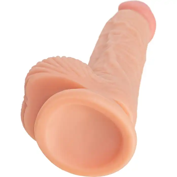 Телесный фаллоимитатор Baz - 19 см - RealStick Nude. Фотография 6.
