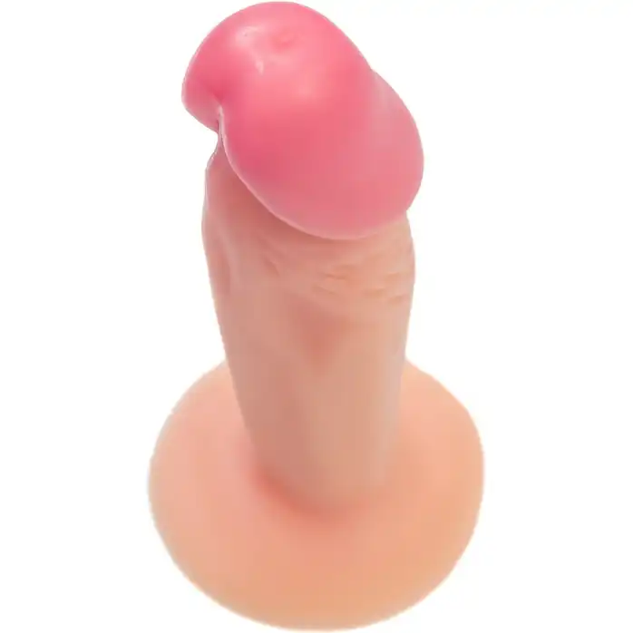 Телесный анальный фаллоимитатор Vere - 11 см - RealStick Nude. Фотография 9.